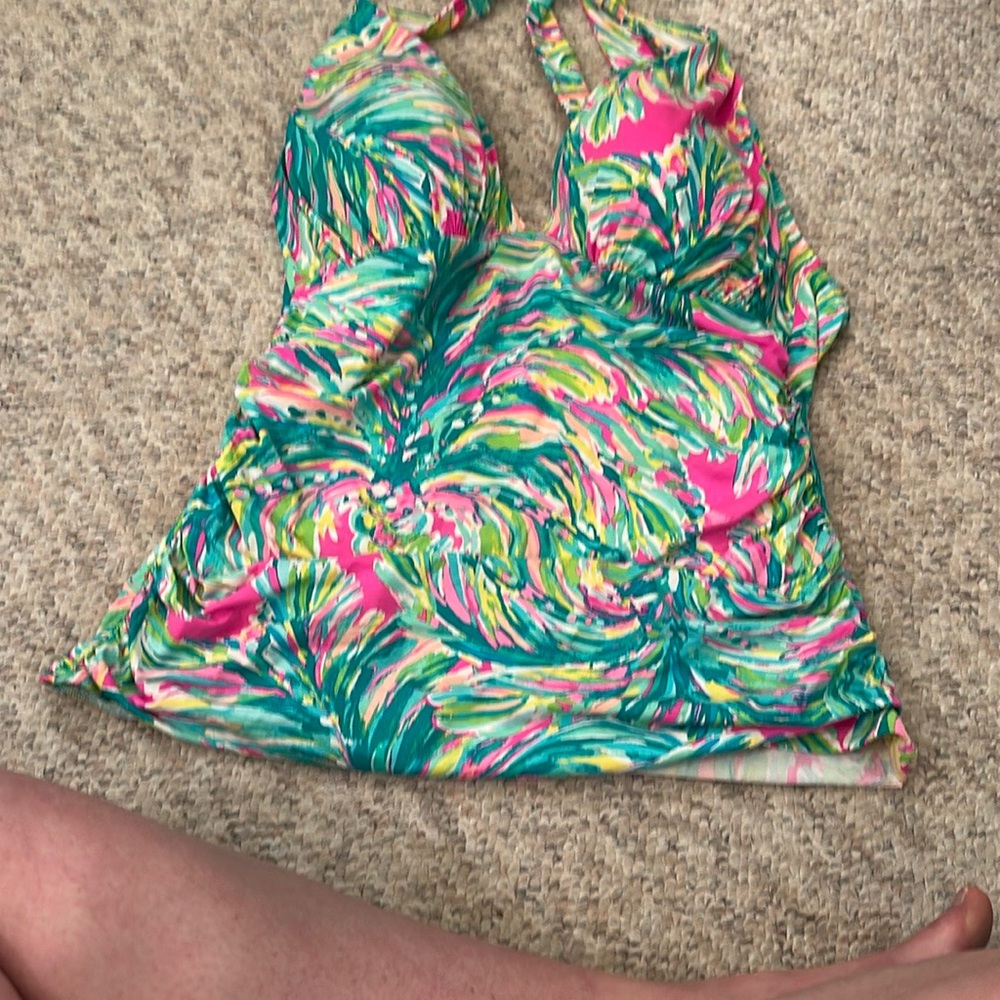 Lilly Pulitzer Multicolor Tankini Top